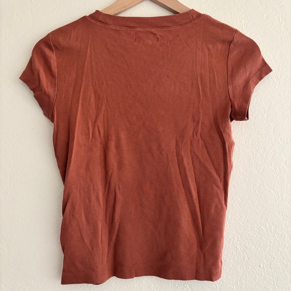Supima Rib Tee - Picture 2 of 3